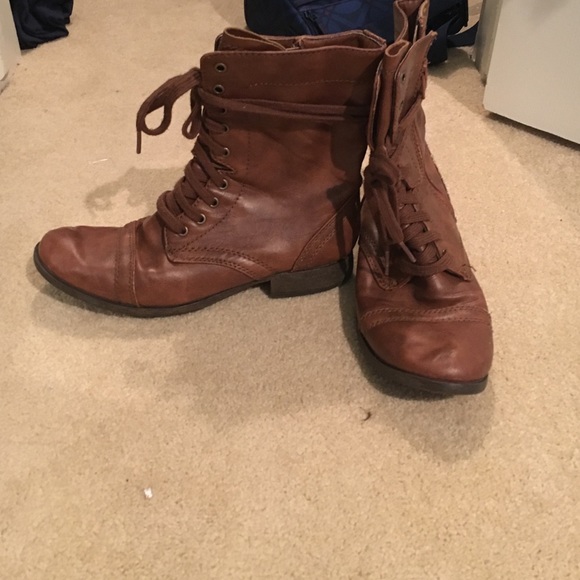 combat boots - Picture 1 of 2