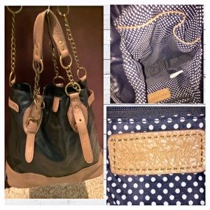 Free People Brown Leather Tote