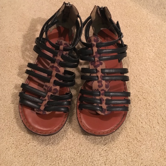 cheetah print sandals - Picture 1 of 3