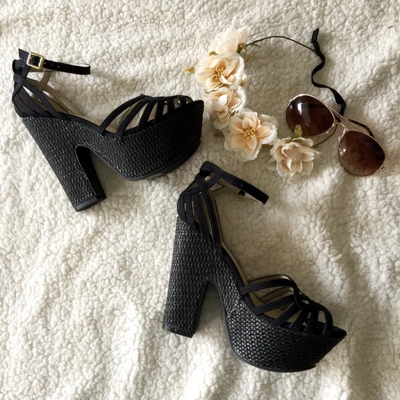 Black Express Heels