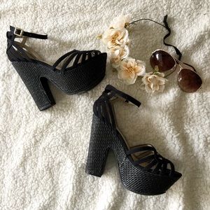 Black Express Heels