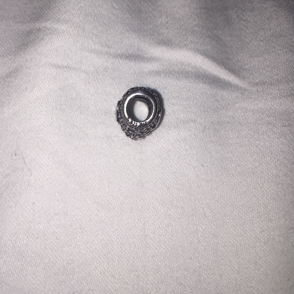 Silver Heart Pandora charm - Picture 2 of 2