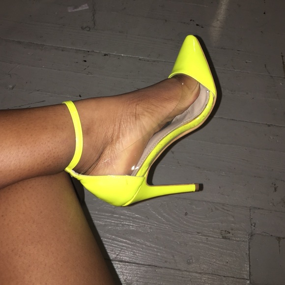Neon heels