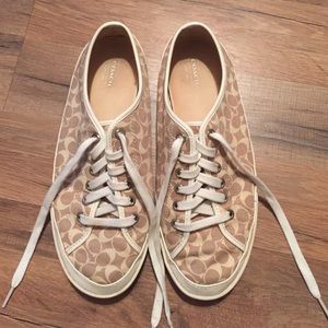 Coach Tennis Shoes Size 10