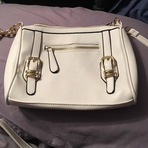 White charming Charlie purse