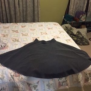 Bugle Joy Rock Steady ModCloth Grey A Line Skirt