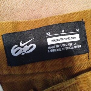Nike 6.0 Skate Shorts size 32