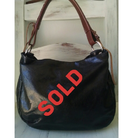 Tano Italy Distressed Leather Hobo
