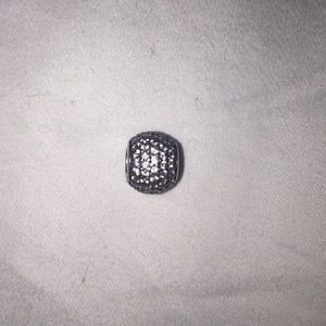 SOLD ON MERC... Sparkly Pave Silver Pandora charm