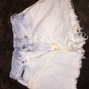 Calvin Klein custom Jean shorts