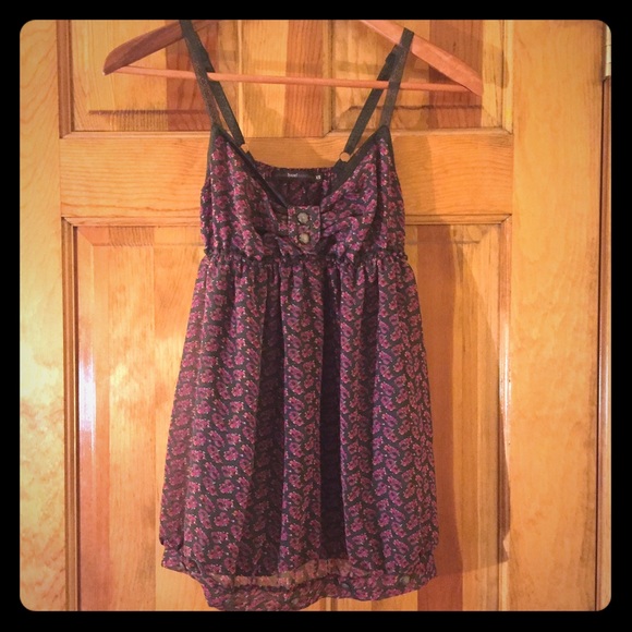 Floral Chiffon Top