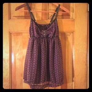 Floral Chiffon Top