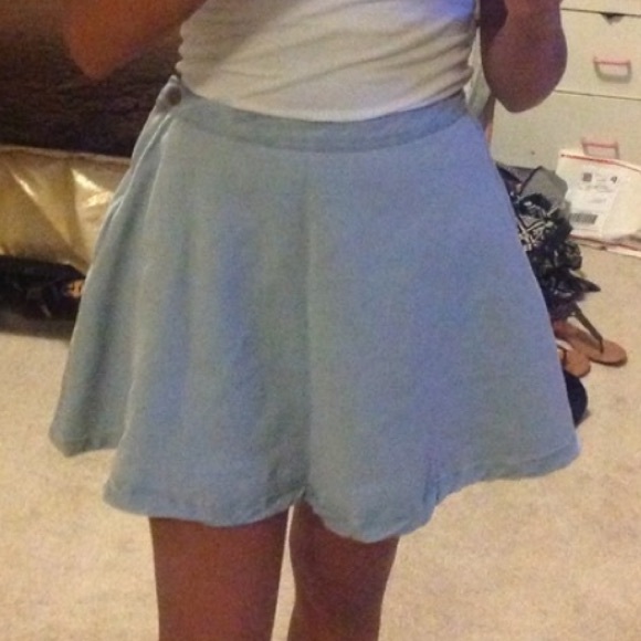 light denim circle skirt - Picture 2 of 3