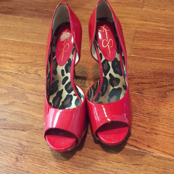 Red Pumps - Picture 1 of 3