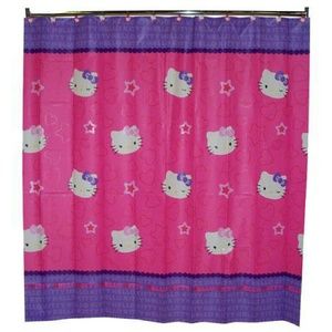 New hello kitty shower curtain
