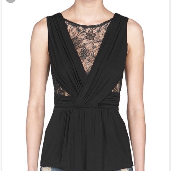 Bailey 44 black top size small