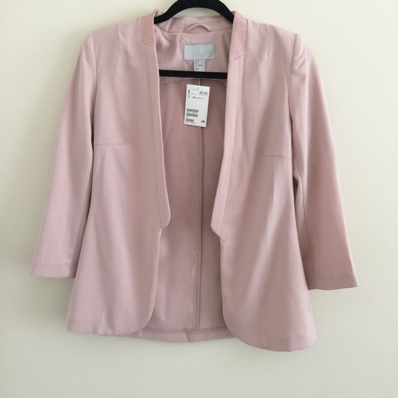 H&M Summer Pink Blazer - Picture 2 of 4
