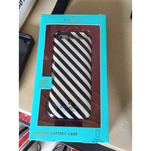 Kate spade iphone 5s battery charging case