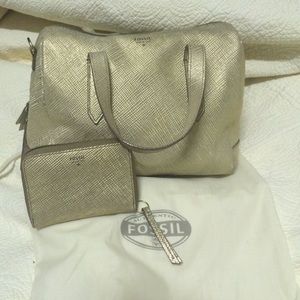 Leather satchel.Dust bag included.