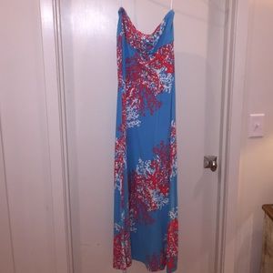 Strapless long Lilly dress