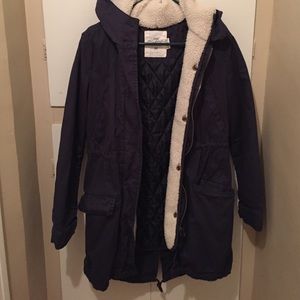 Navy H&M jacket