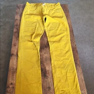 Mustard Yellow Corduroy Pants