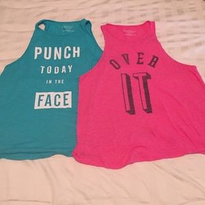 Bundle work out tank tops!