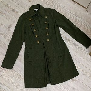 Military style lightweight coat