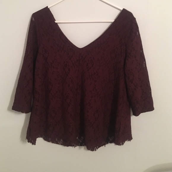 American eagle lace top