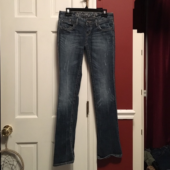 Express medium wash jeans!
