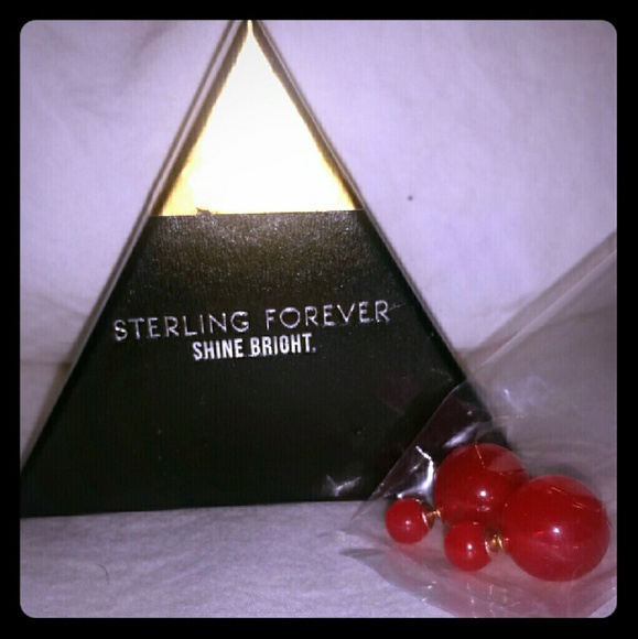 Double-sided earrings