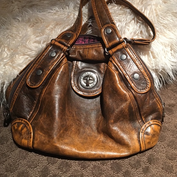 Marc by Marc Jacobs Distressed Leather Bag