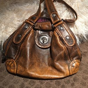 Marc by Marc Jacobs Distressed Leather Bag