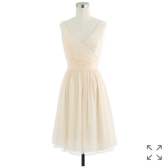 J. Crew Heidi dress in CHAMPAGNE. Size 6 worn once
