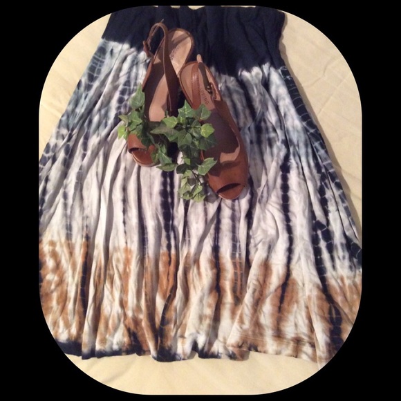 Maxi Tie-dye skirt