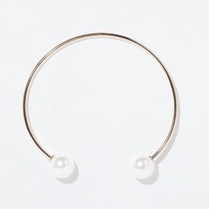 ZARA choker with pearls