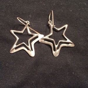 Silpada Silver Star Earrings