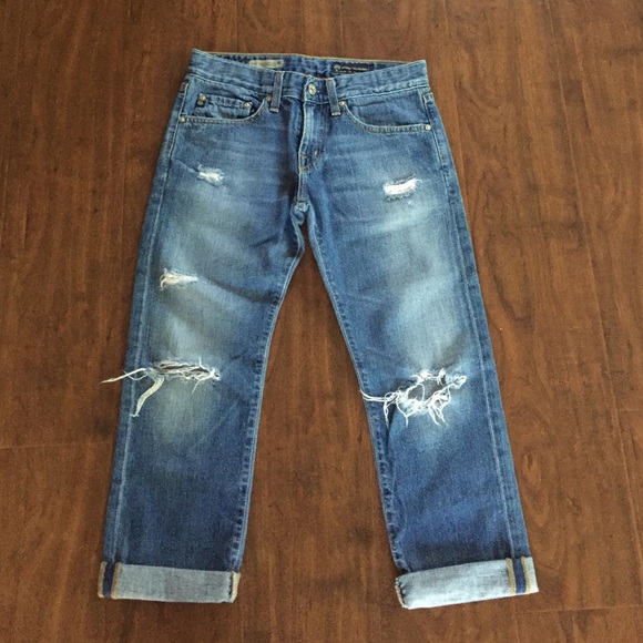 Adriano Goldschmied Boyfriend Crops