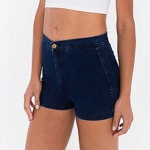 American Apparel Easy Jean Shorts