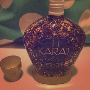 Designer skin 14 karat gold rush tanning lotion