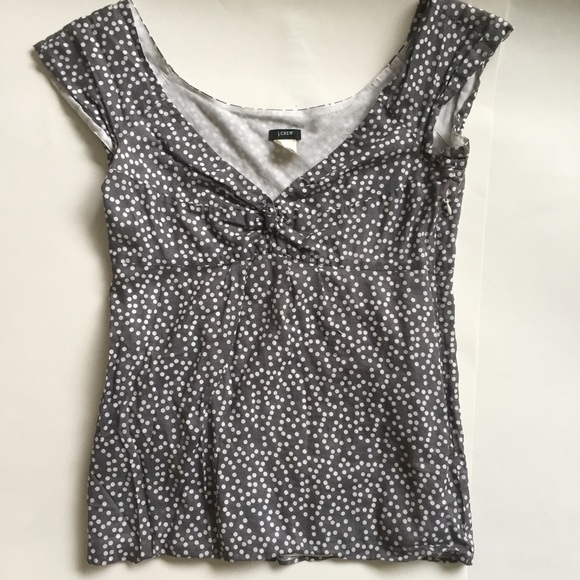 J. Crew Cotton Sweetheart Blouse