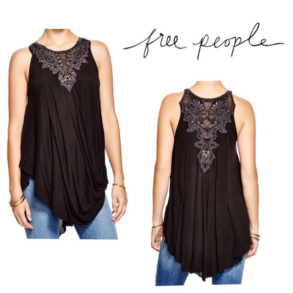 Free People Tops - Free People Embroidered Top