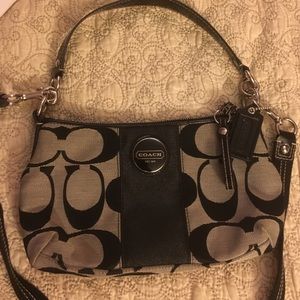Black Coach handbag