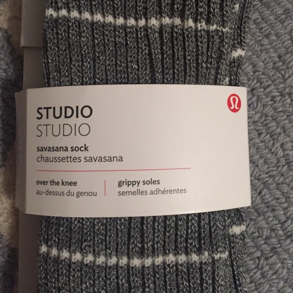 Lululemon over-the-knee studio socks
