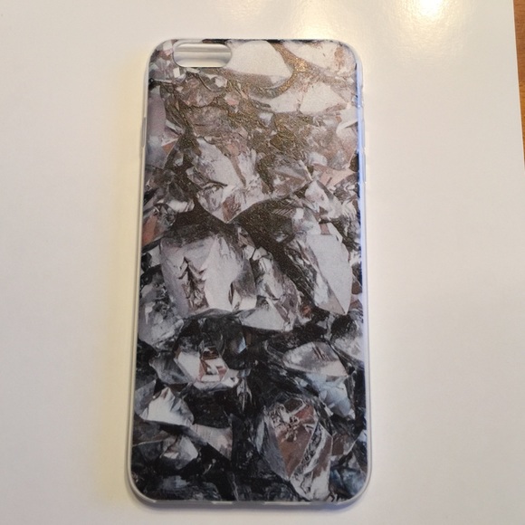 iPhone 6plus/6splus marble rock print phone case