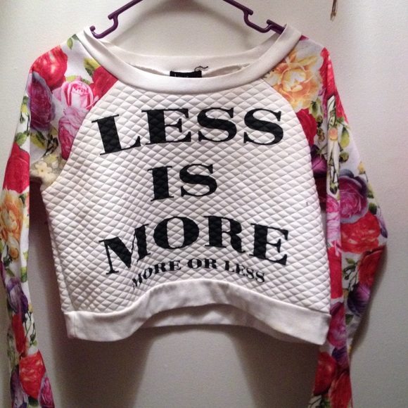 Crop sweater