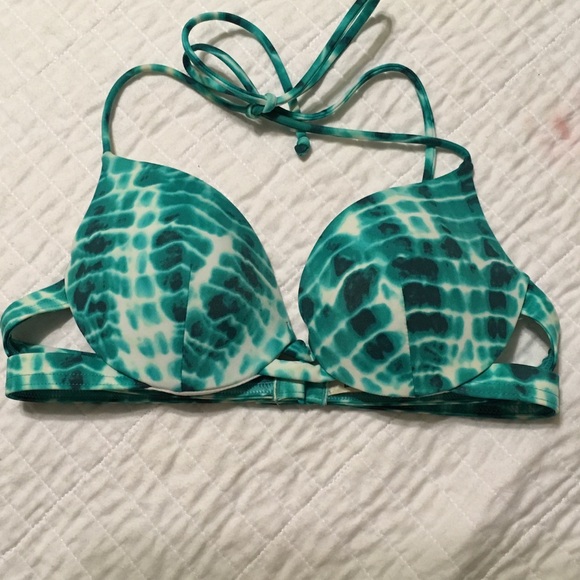 Victoria secret PINK tie dye bikini top.