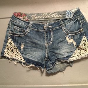 Juniors girls Jean shorts