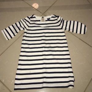 Navy striped girls size 2t dress by Baby Gap