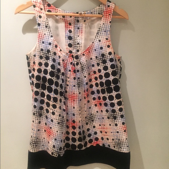 7 For All Mankind sleeveless blouse Size M